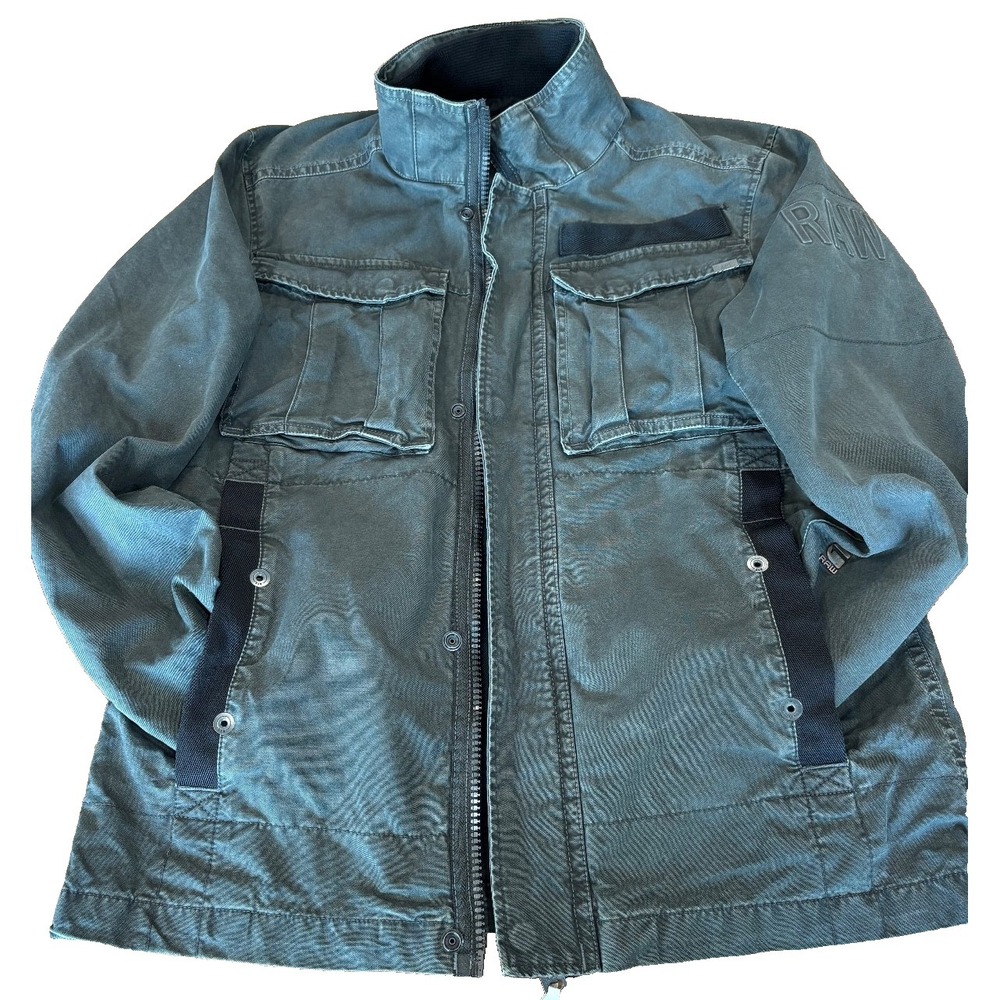 G Star Raw Just The Product Rovic Overshirt army, military, hunting, mens' sz L